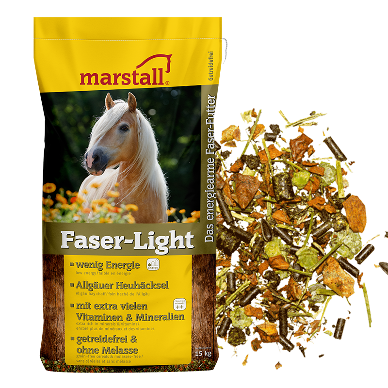 MARSTALL Futter FASER-LIGHT für Pferde