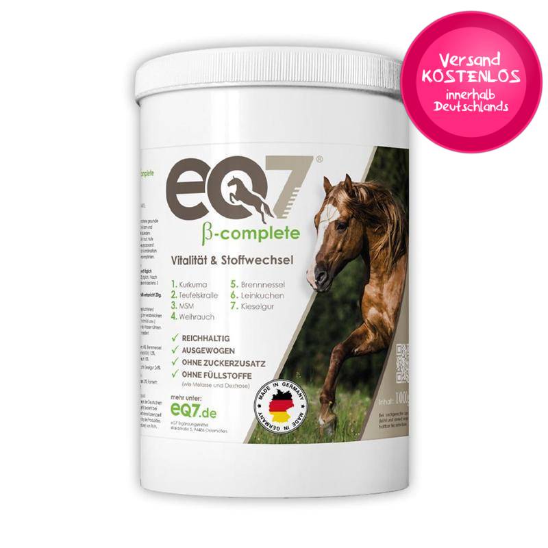EQ7 Ergänzungsfutter BETA-COMPLETE für Pferde