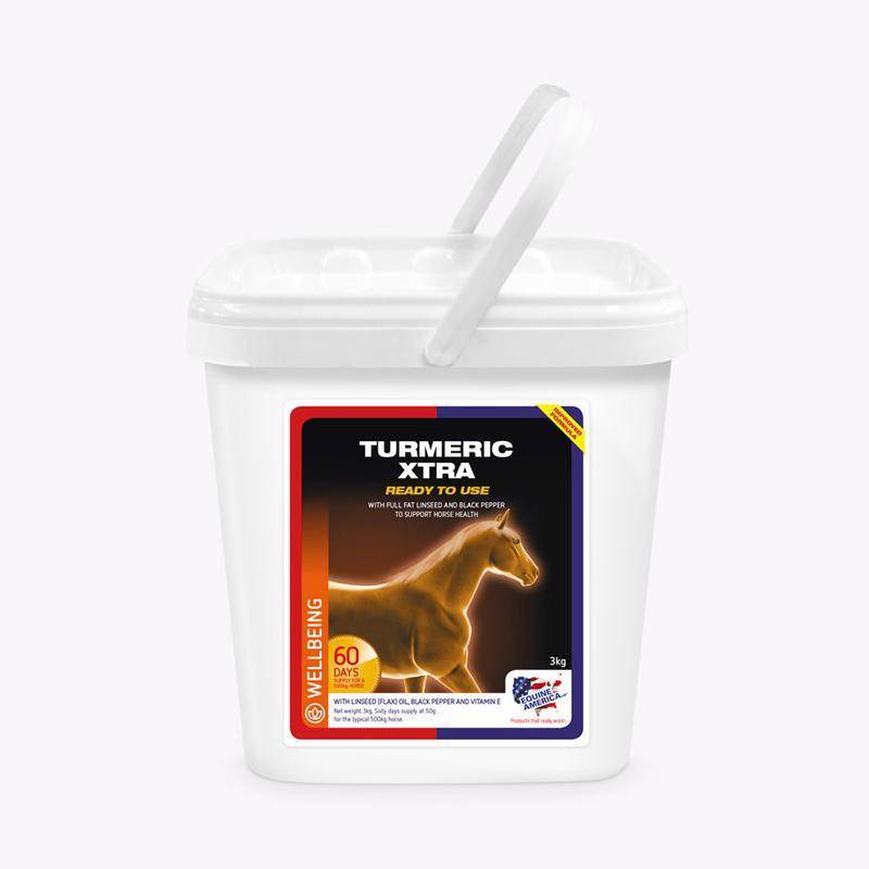 EQUINE AMERICA Ergänzungsfutter TURMERIC XTRA für Pferde