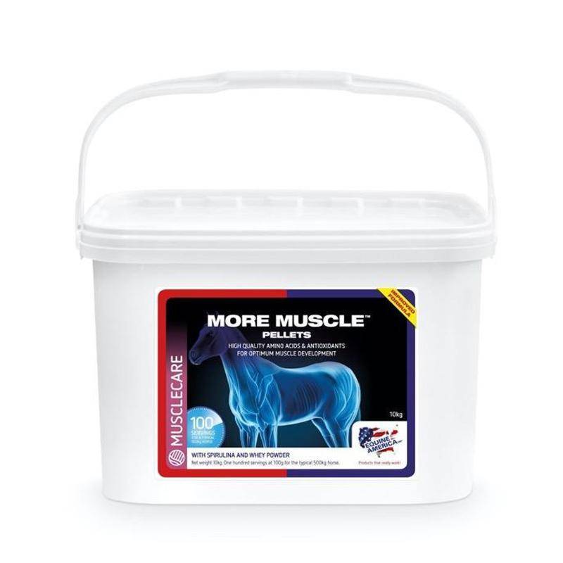 EQUINE AMERICA Ergänzungsfutter MORE MUSCLE PELLETS für Pferde
