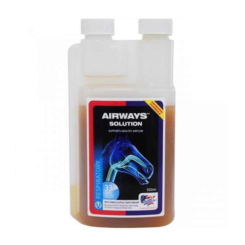 EQUINE AMERICA Ergänzungsfutter AIRWAYS SOLUTION für Pferde