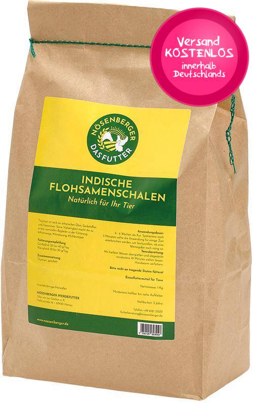 NÖSENBERGER Indische  Flohsamenschalen Plantago ovata