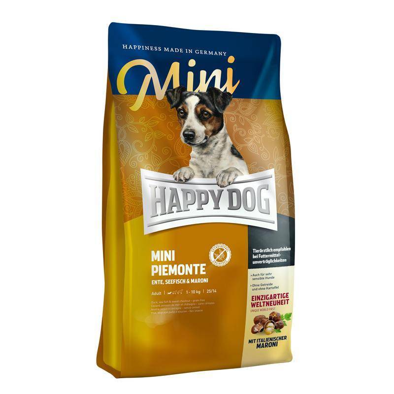HAPPY DOG Trockenfutter MINI PIEMONTE für kleine Hunde