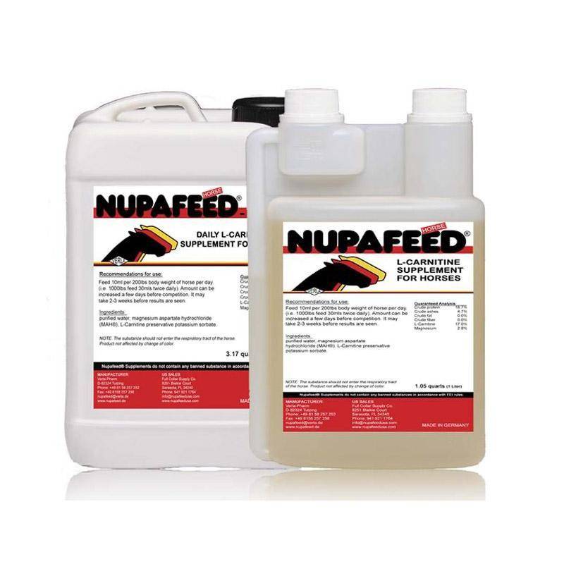 NUPAFEED Ergänzungsfutter L-Carnitin für Pferde