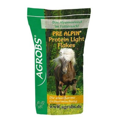 AGROBS Futter PRE ALPIN PROTEIN LIGHT FLAKES für Pferde