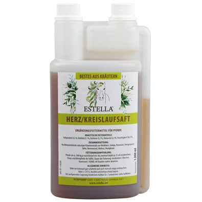 ESTELLA Ergänzungsfutter HERZ/KREISLAUFSAFT für ältere Pferde