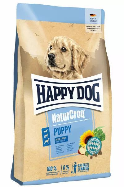 HAPPY DOG NATURCROQ Trockenfutter PUPPY für Welpen