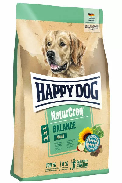 HAPPY DOG NATURCROQ Trockenfutter BALANCE für Hunde
