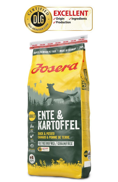 JOSERA Trockenfutter ENTE & KARTOFFEL für Hunde