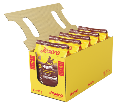 JOSERA Trockenfutter FESTIVAL für Hunde 900g