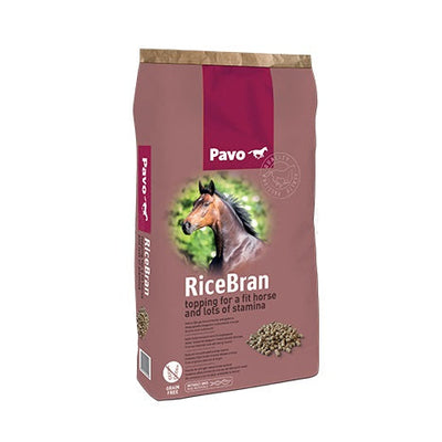 PAVO Futter RICEBRAN für Pferde