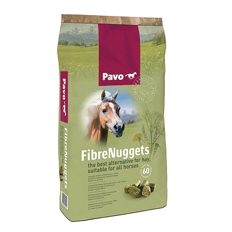 PAVO Futter FIBRENUGGETS für Pferde