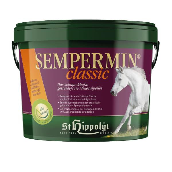 ST.HIPPOLYT Mineralfutter SEMPERMIN CLASSIC für Pferde