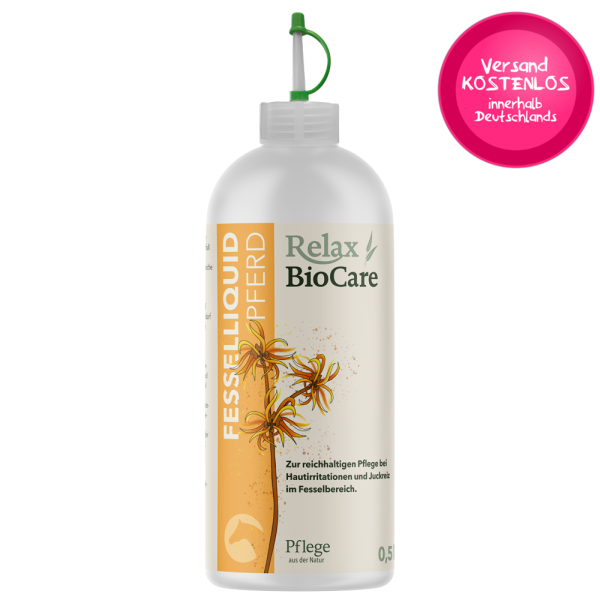 RELAX-BIOCARE Pflegemittel FESSEL LIQUID für Pferde