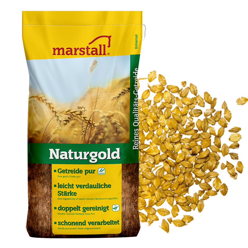 MARSTALL Futter NATURGOLD GERSTENFLOCKEN für Pferde