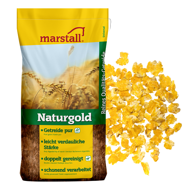 MARSTALL Futter NATURGOLD MAISFLOCKEN für Pferde