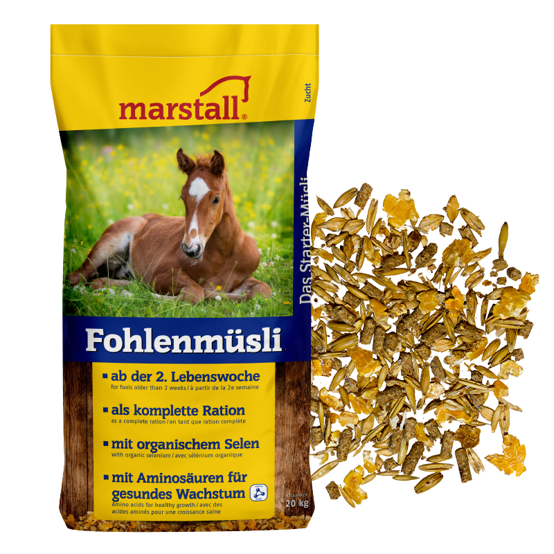 MARSTALL Futter FOHLENMÜSLI für Pferde