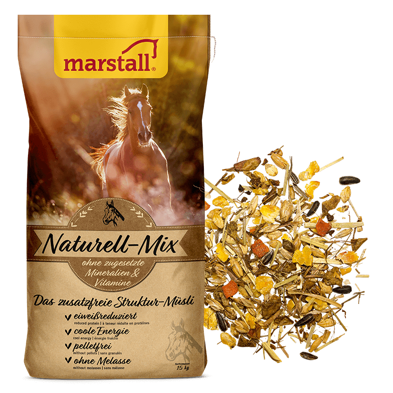MARSTALL Futter NATURELL-MIX für Pferde