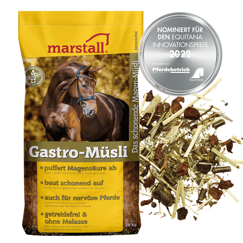 MARSTALL Futter GASTRO-MÜSLI für Pferde