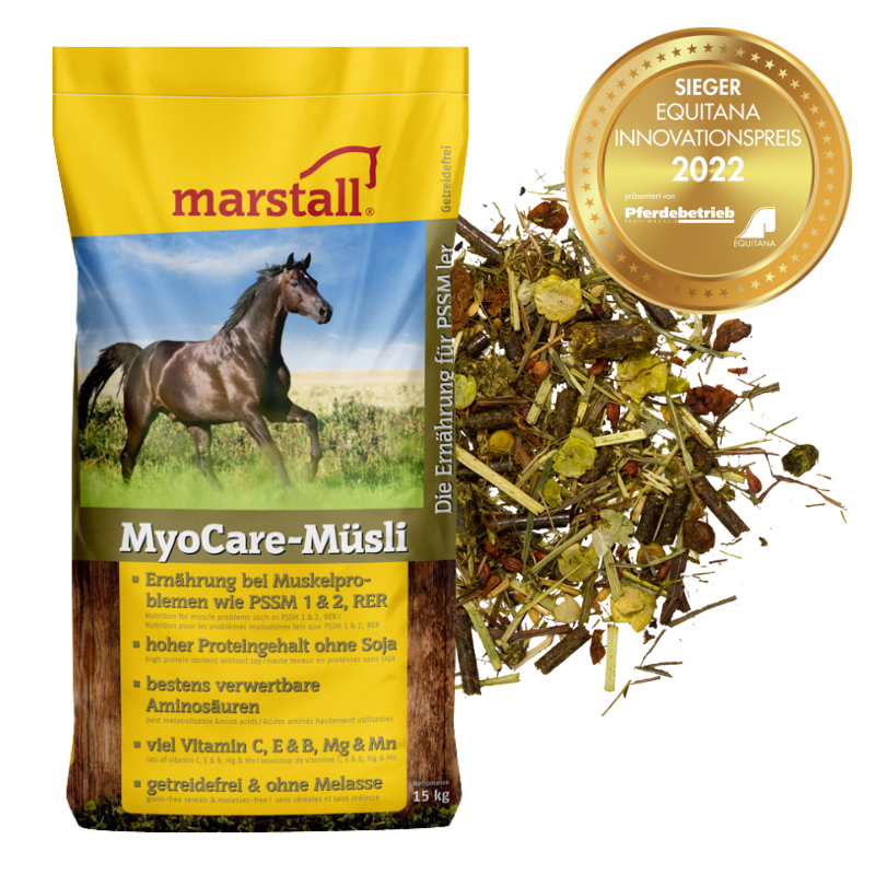 MARSTALL Futter MYOCARE-MÜSLI für Pferde