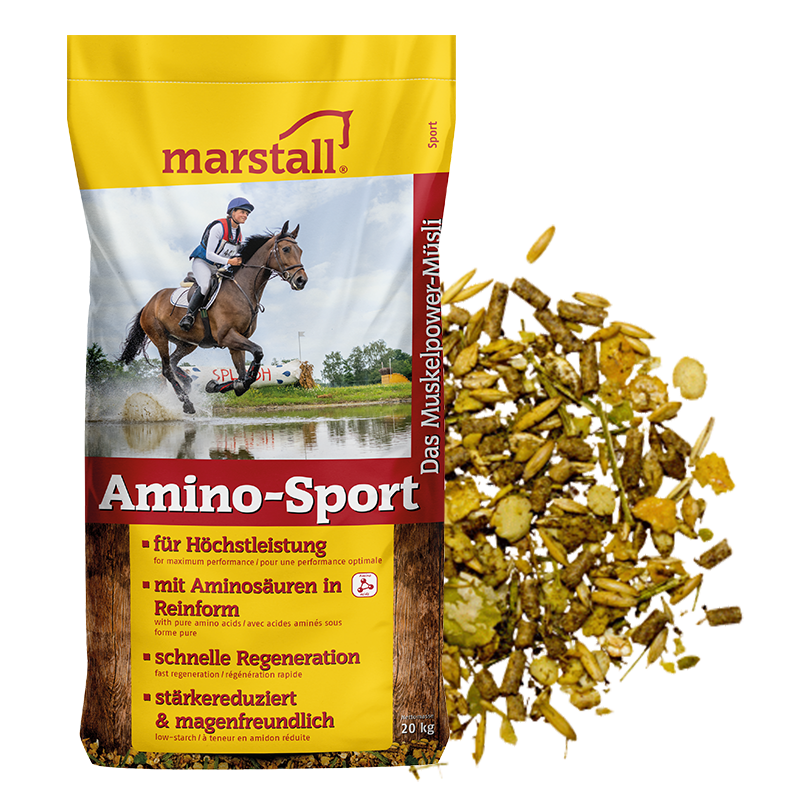 MARSTALL Futter AMINO-SPORT MÜSLI für Pferde