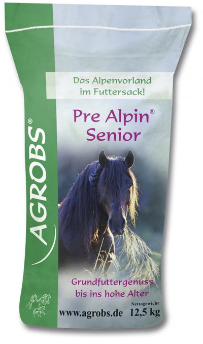 AGROBS Futter PRE ALPIN SENIOR für alte Pferde