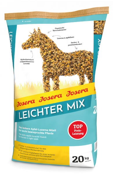 JOSERA Futter LEICHTER MIX für Pferde