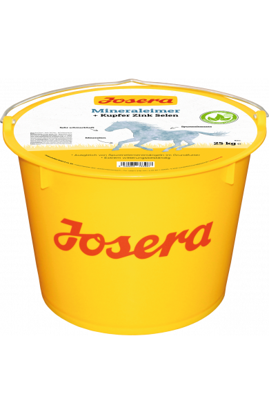 JOSERA Ergänzungsfutter MINERALEIMER für Pferde