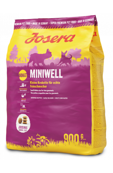 JOSERA Trockenfutter MINIWELL für kleine Hunde