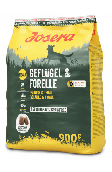 JOSERA Trockenfutter GEFLÜGEL & FORELLE für Hunde