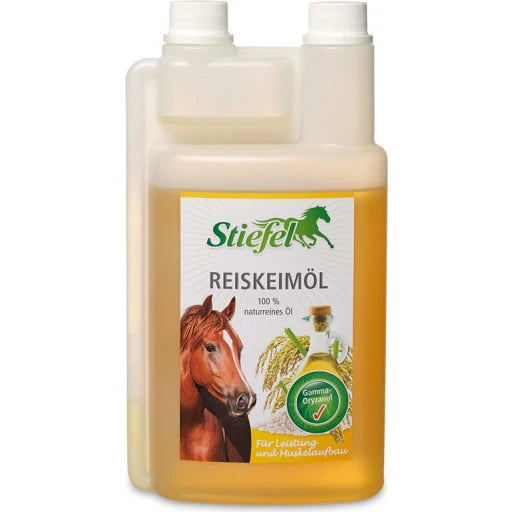 STIEFEL Ergänzungsfutter REISKEIMÖL für Pferde 1 Liter