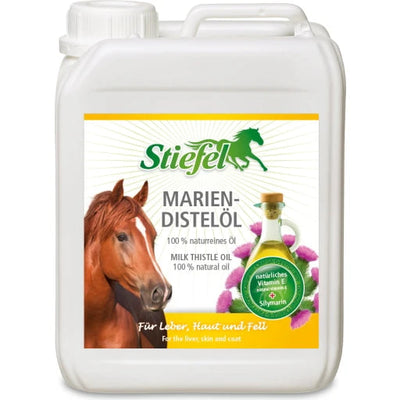 STIEFEL Ergänzungsfutter MARIENDISTELÖL für Pferde 1 Liter