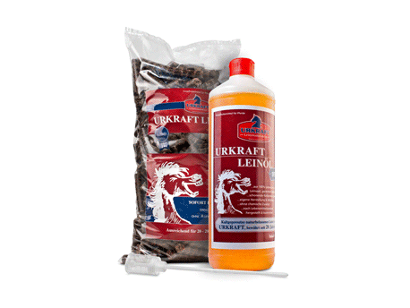 URKRAFT-Wundertüte Einsteigerpaket Pellets (Pellets & Leinöl)