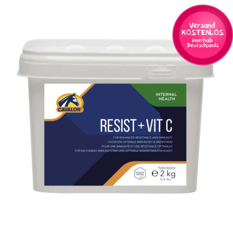 CAVALOR Ergänzungsfutter RESIST + VIT.C für Pferde