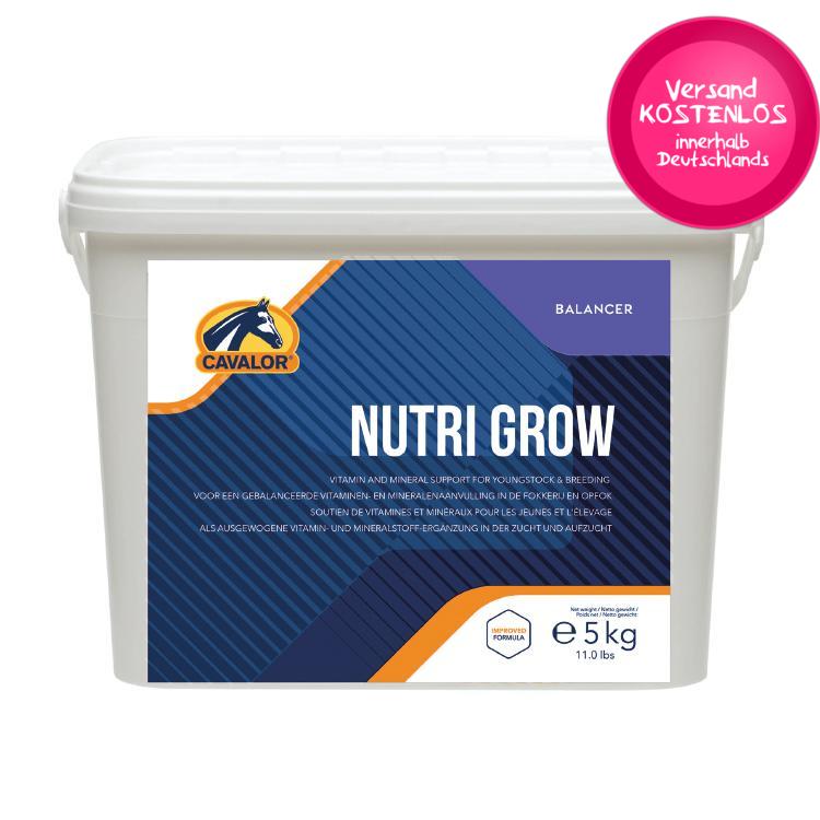 CAVALOR Ergänzungsfutter NUTRI GROW für Pferde