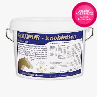 EQUIPUR Ergänzungsfutter KNOBLETTEN für Pferde