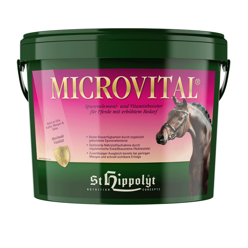 ST. HIPPOLYT Ergänzungsfutter MICROVITAL für Pferde