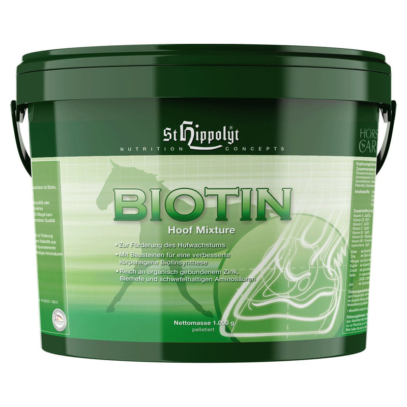 ST. HIPPOLYT Ergänzungsfutter  BIOTIN HOOF MIXTURE für Pferde