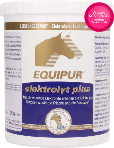 EQUIPUR Ergänzungsfutter ELEKTROLYT PLUS für Sportpferde
