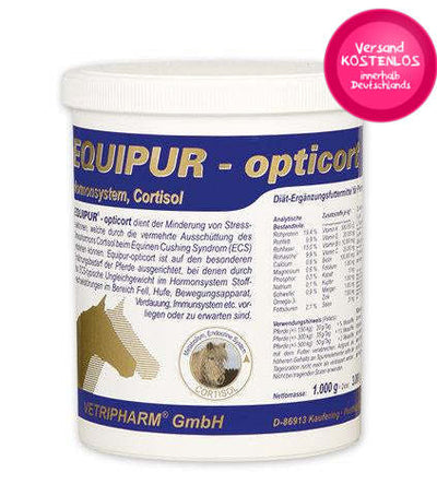 EQUIPUR Ergänzungsfutter OPTICORT für Cushing-Pferde