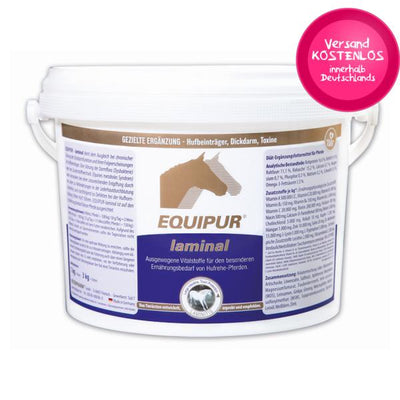 EQUIPUR Ergänzungsfutter LAMINAL für Rehe-Pferde